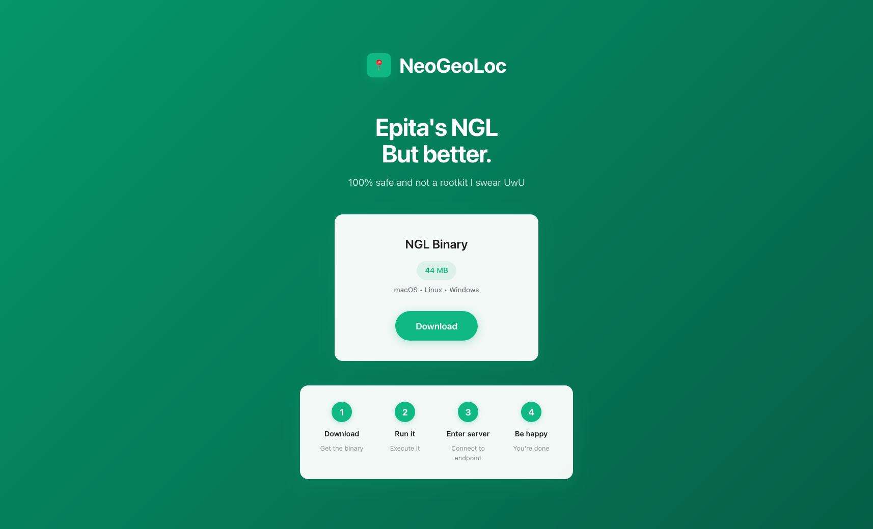 Landing Page NGL